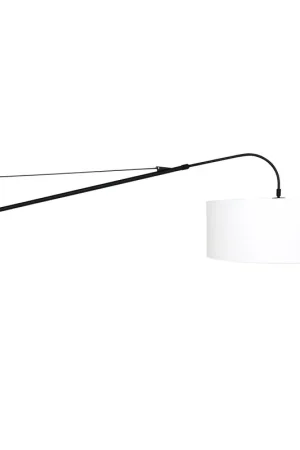Lage Prijs Moderne lange wandlamp met witte kap Steinhauer Elegant classy