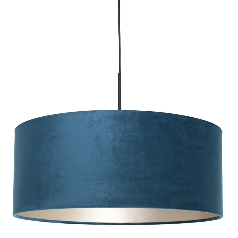 Bestel Nu Hanglamp met blauwe kap Steinhauer Sparkled light