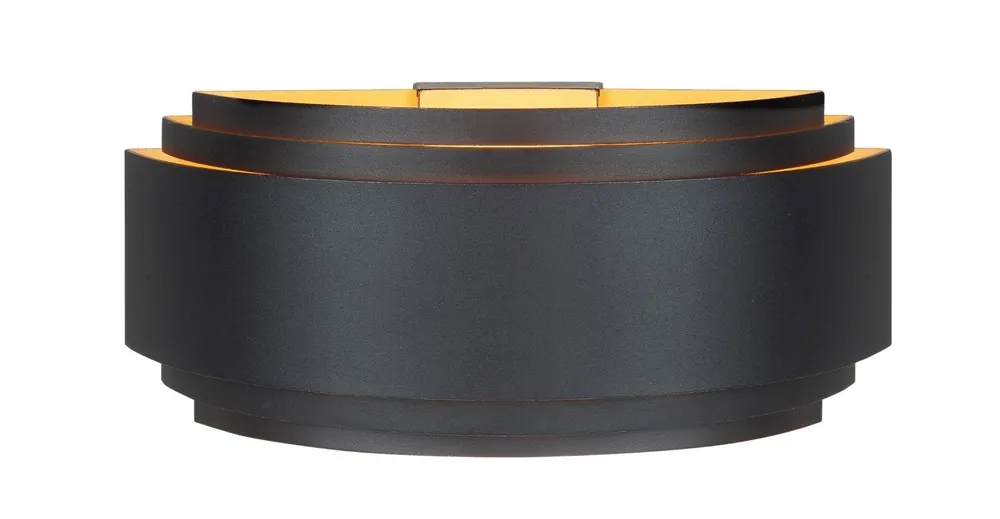 Wandlamp Sofia zwart met goud Beperkt Aanbod