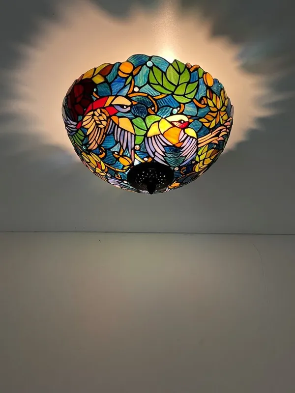 Tiffany plafondlamp Oslo Loose 96 Merkproduct