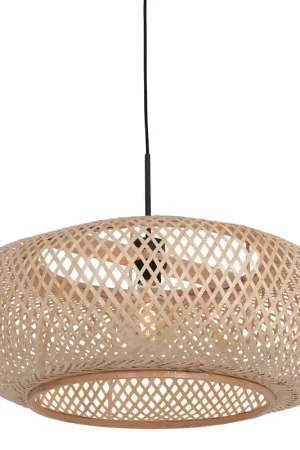 Rotan hanglamp met ovale kap Anne Lighting Maze Bestseller