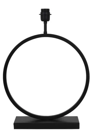 Ronde tafellamp Light & Living Liva zwart Speciale Aanbieding