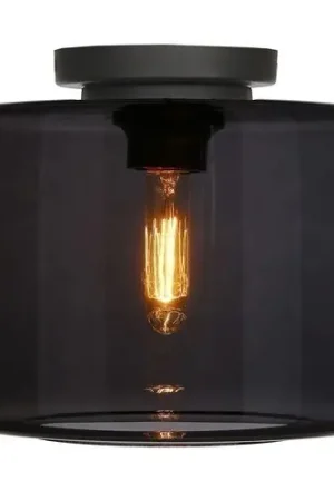 By Eve plafondlamp Drum L black Dagaanbieding