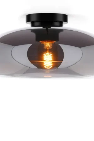 Korting By Eve plafondlamp Zepp 40 metallic smoke