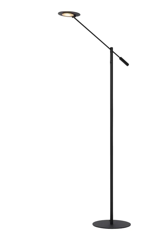 Lucide ANSELMO – Leeslamp – Ø 25 cm – LED Dimb. – 1x9W 3000K – Zwart Shop Nu