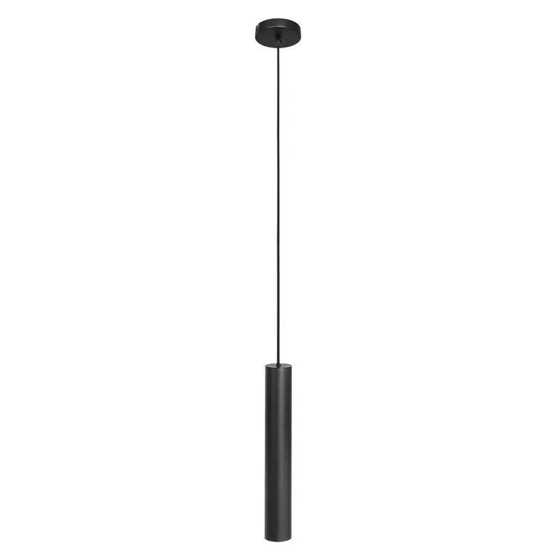 Bestel Nu Moderne hanglamp langwerpige cilinder zwart Steinhauer Tubel