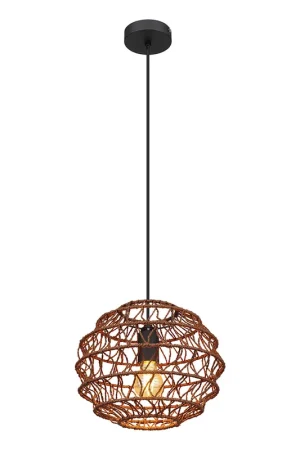 Boheemse metalen zwarte hanglamp Globo Senni Fabrieksprijs