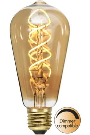 Beperkte Voorraad Led 9w Rustica Edison Goud e27 Spiraal 650LM