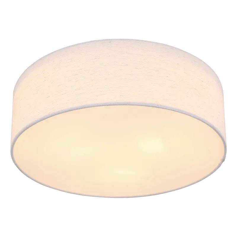 Witte plafondlamp metaal klassiek Globo Ava Koopje