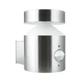 Exclusieve Aanbieding Ledvance LED Wandlamp Buitenverlichting Facade Pole 6W 360lm - 830 Warm Wit | Bewegings- en lichtsensor