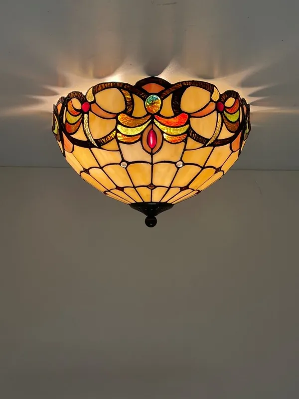 Op = Op Tiffany plafondlamp Roxbury 40/80