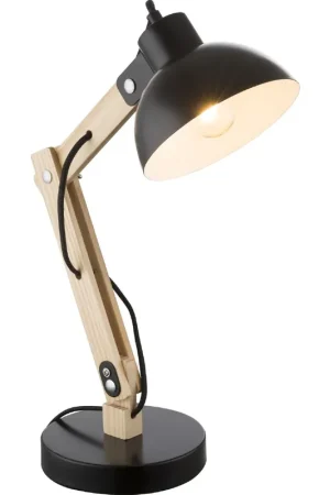 Speciale Aanbieding Moderne tafellamp met houten en metalen design Tongariro
