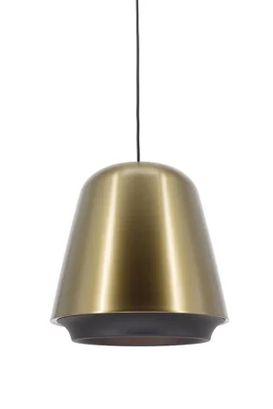 HL brons/zwart “Santiago“  E27 met zwarte kabel Populair