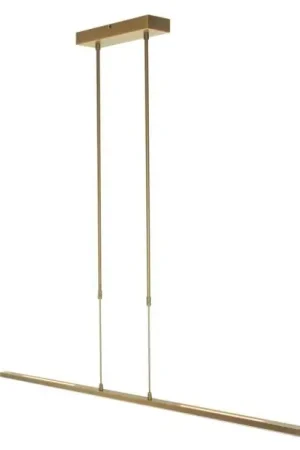 Goudkleurige Hanglamp Zelena 1482GO – 122cm breed – Instelbare lichtkleur & dimbaar – 2500 lumen Favoriet