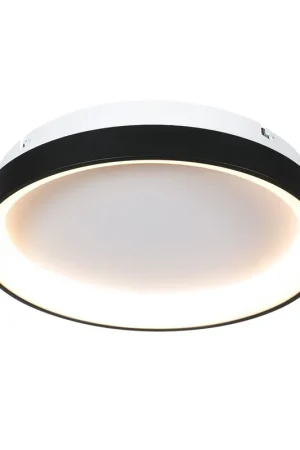 Zwarte Plafondlamp Circolare 4207ZW – Stijlvol Design met Krachtige LED-Verlichting Uitverkoop