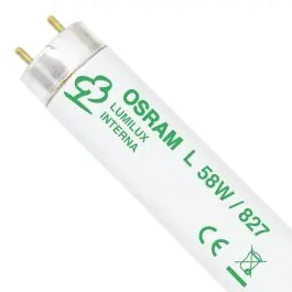 Beperkte Voorraad Osram Lumilux Interna T8 58W - 827 Zeer Warm Wit | 150cm
