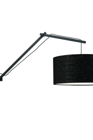 Alleen Vandaag Zwarte wandlamp dubbelgewricht breed GOOD&MOJO Andes