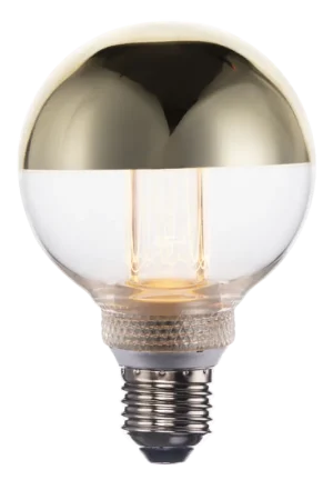 By Eve Led lamp filament G80 Gold kopspiegellamp Gratis Verzending