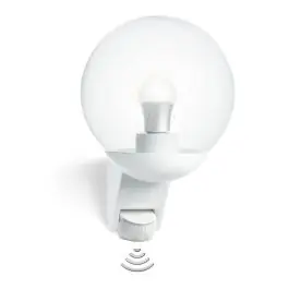 Steinel Wandlamp Buitenverlichting L 585 Wit | E27 Max 60W - Bewegings- en lichtsensor Goedkoop