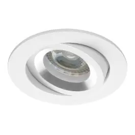 Noxion Inbouw Spot Drome MR16 Kantelbaar Wit | Zaagmaat 69mm - GU10 Fitting Rechtstreeks Van De Fabrikant