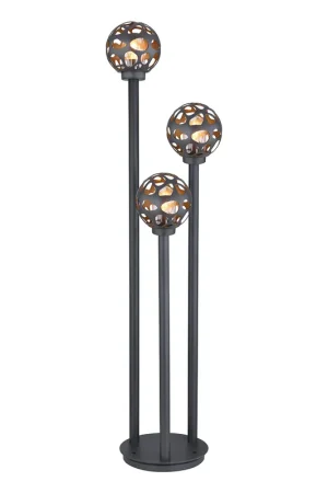 Buitenlamp retro antracieten bollen Globo Hilario Koop Online