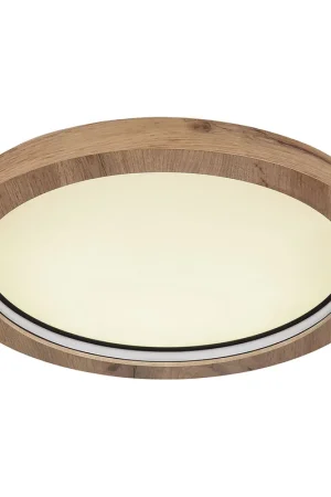 Zwarte landelijke metalen plafondlamp Globo Branza Tijdelijk Beschikbaar