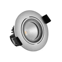 Premium Noxion LED Spot Hydro Kantelbaar Vuurvast Aluminium 6W 400lm 36D - 927 Zeer Warm Wit | Zaagmaat 83mm - IP65 - Beste Kleurweergave - Dimbaar