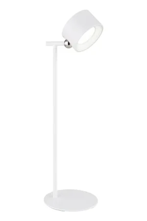 Magnetische multifunctionele tafellamp wit Globo Jorje Lage Kosten