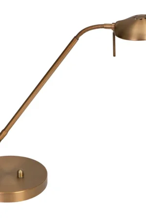 Bureaulamp 8w Led brons Voordeelprijs