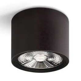 Lage Prijs LED Spot Pukhet Opbouw montage Zwart 9W 800lm 30D - 830 Warm Wit | 83mm