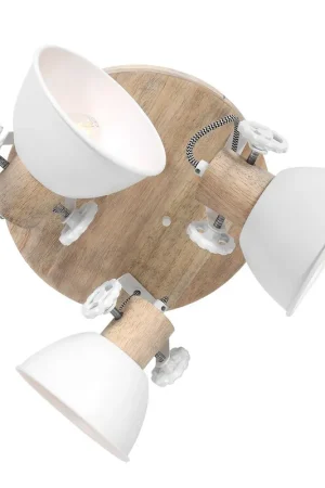 Express Levering Plafondlamp Gearwood 3063W Wit