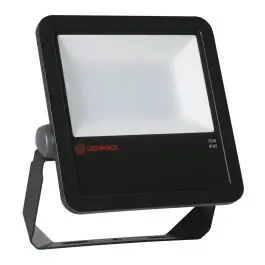 Ledvance LED Floodlight Zwart 70W 7700lm 100D - 840 Koel Wit | IP65 - Light Sensor - Symmetrisch Rechtstreeks Van De Fabrikant
