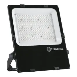Ledvance LED Floodlight Performance Zwart 150W 18300lm 45x140D - 830 Warm Wit | IP66 - Asymmetrisch Koop Online