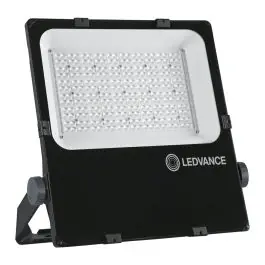 Betrouwbaar Ledvance LED Floodlight Performance Zwart 200W 26200lm 45x140D - 840 Koel Wit | IP66 - Asymmetrisch