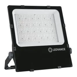 Ledvance LED Floodlight Performance Zwart 290W 35300lm 45x140D - 830 Warm Wit | IP66 - Asymmetrisch Gratis Retour