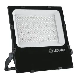 Dagaanbieding Ledvance LED Floodlight Performance Zwart 290W 26200lm 30D - 830 Warm Wit | IP66 - Symmetrisch