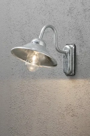 Actieprijs Buitenlamp Vega neerwaarts gegalvaniseerd