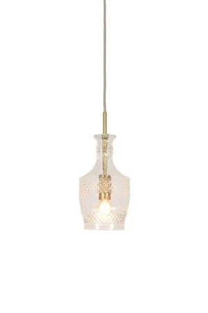 Shop Nu Klassieke glazen gouden hanglamp It's About RoMi Brussels