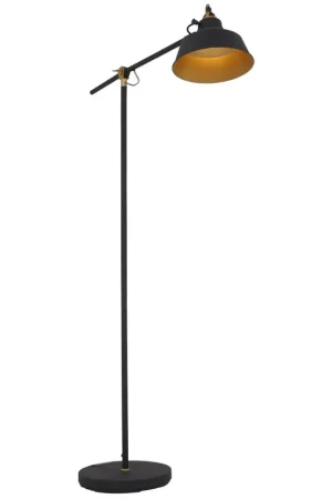 Aanbieding Vloerlamp Nové Zwart + goud