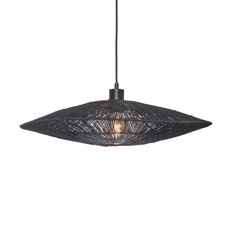 Metaal rieten zwart metalen bohemian hanglamp GOOD&MOJO Iguazu Express Levering