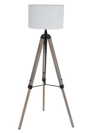 Vloerlamp Triek met witte kap Direct Beschikbaar