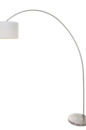 Gratis Verzending Booglamp Mexlite Solva 7977ST staal