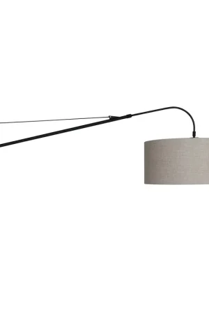Wandlamp met lange arm beige kap Steinhauer Elegant classy Laatste Kans