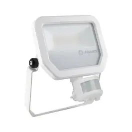 Bestel Nu Ledvance LED Floodlight Sensor GEN 3 Wit 20W 2400lm 100D - 840 Koel Wit | IP65 - Bewegings- en lichtsensor - Symmetrisch