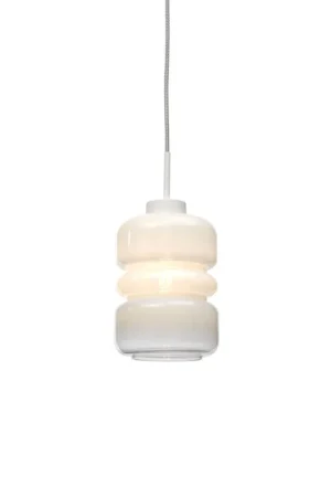 Beperkte Voorraad Witte klassieke glazen metalen hanglamp It's About RoMi Verona