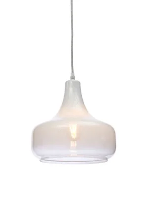 Bestel Nu Scandinavische hanglamp wit-glas metaal It's About RoMi Reykjavik