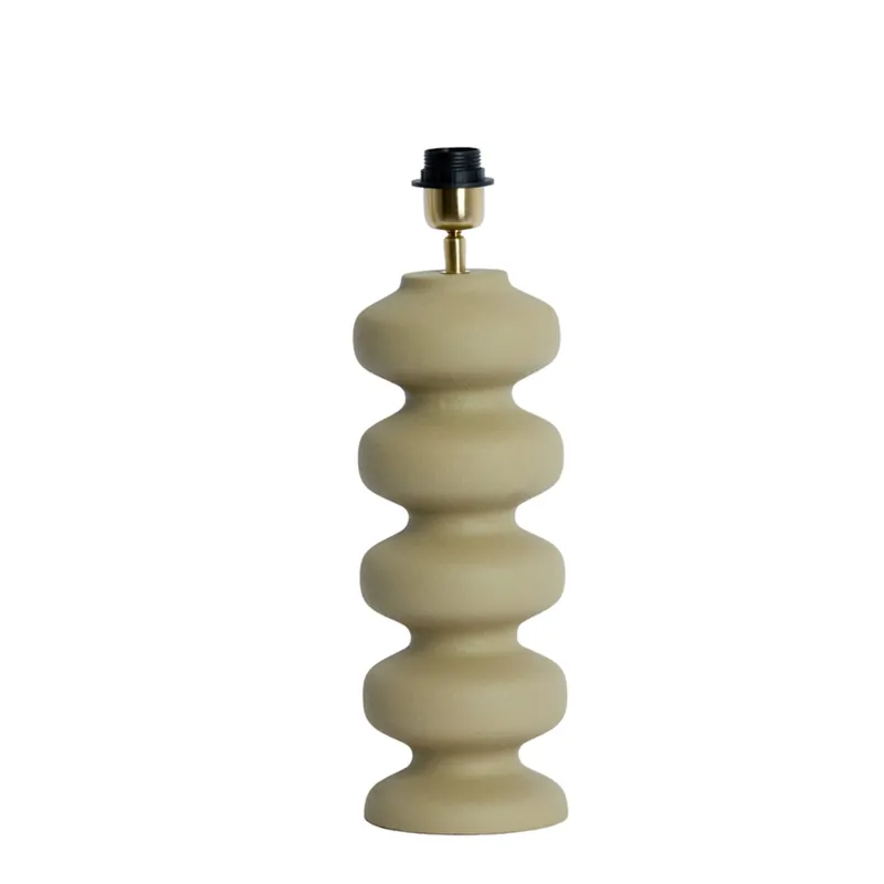 Populair Beige keramische lampvoet Light & Living Soroca