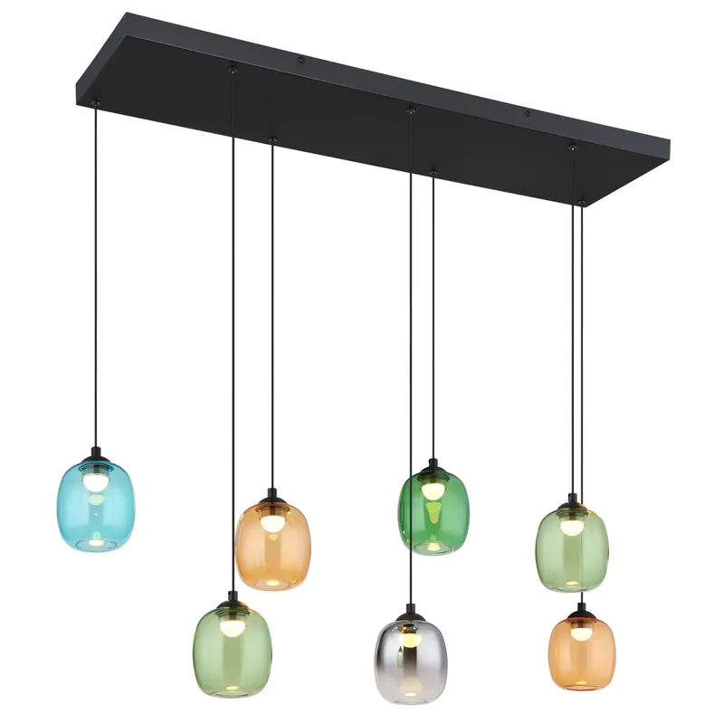 Moderne hanglamp met memoryfunctie en diverse kleuren Minara Gratis Verzending