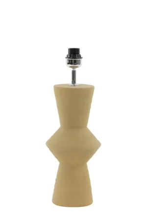 Op = Op Elegante lampenvoet beige Light & Living Ayla