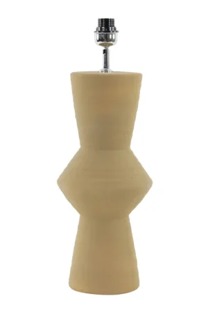 Bruinige lampenvoet in unieke vorm Light & Living Ayla Speciale Aanbieding